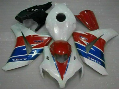 2008-2011 Red White Honda CBR1000RR Full Fairing Kit