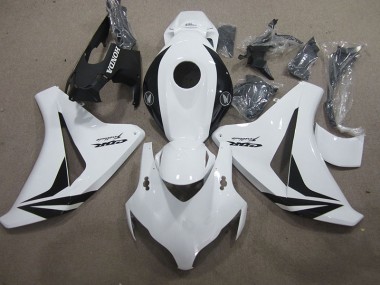 2008-2011 White Black Fireblade Honda CBR1000RR Fairings