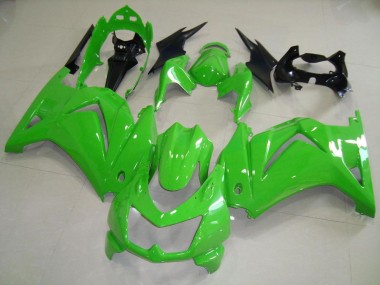 2008-2012 Orginal Green Kawasaki Ninja ZX250R Fairings