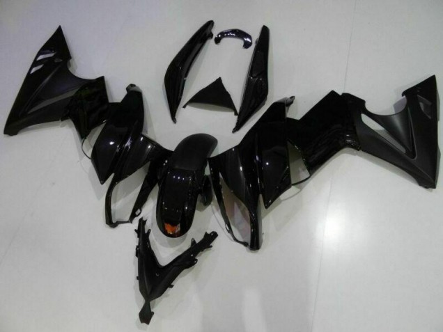 2009-2011 Black Kawasaki Ninja EX650 Fairings