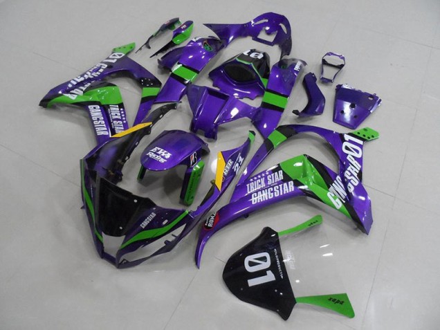 2011-2015 Purple Eva Kawasaki Ninja ZX10R Fairings