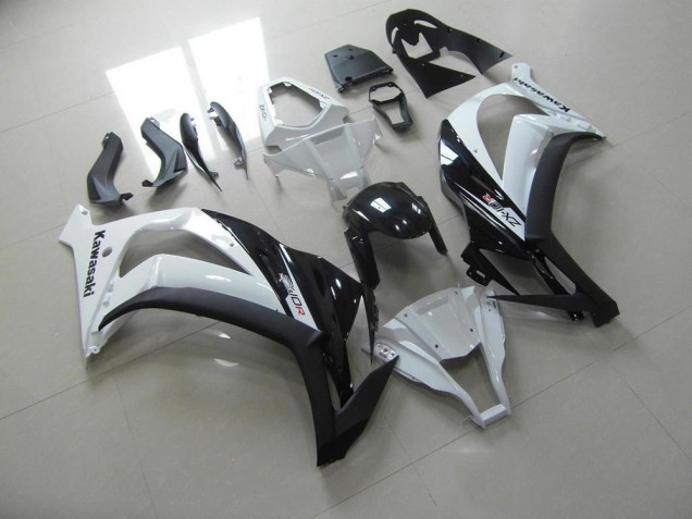 2011-2015 White Black Kawasaki Ninja ZX10R Fairings