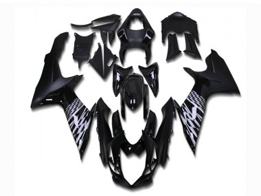 2011-2020 Matte Black Suzuki GSXR 600/750 Fairings & Bodywork