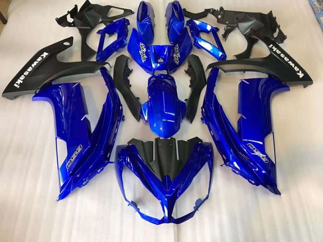 2012-2016 Blue Kawasaki Ninja EX650 Fairings