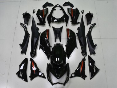 2013-2016 Black Kawasaki Ninja Z800 Fairings