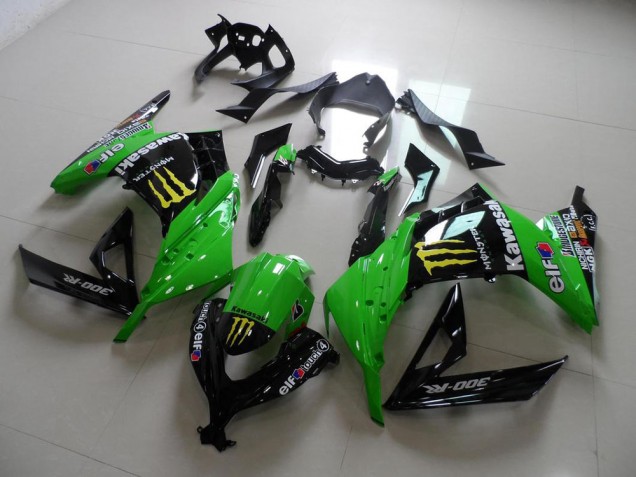 2013-2016 Green Monster Kawasaki Ninja ZX300R Fairings