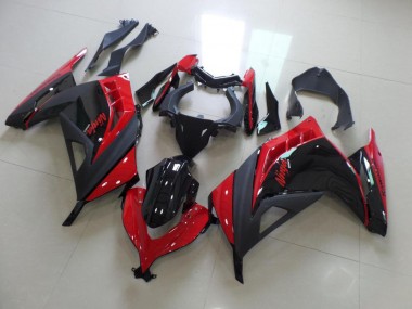 2013-2016 Red Black Kawasaki Ninja ZX300R Fairings