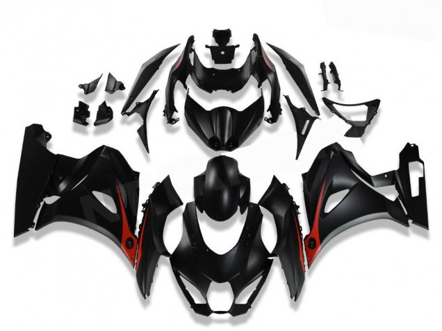 2017-2019 Black Red Suzuki GSXR 1000 Fairings & Bodywork