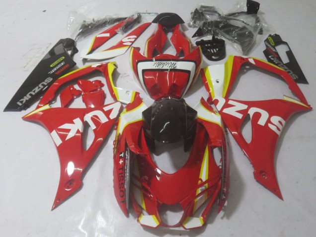 2017-2019 Red Suzuki GSXR 1000 Fairings